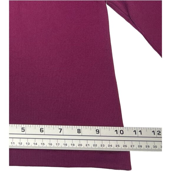 Rue 21 - Women's 1/2 Zip Long Sleeve Shirt - Purple - Extra Small - Picture 5 of 14